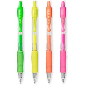 Pilot G2 07 Retractable Gel Ink Rollerball Pens - 0.7mm Fine Nib (Pack of 4)