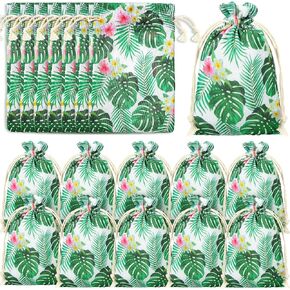 Saintrygo 20 PCS هدية استوائية GOODIE حقائب هاواي LUAU