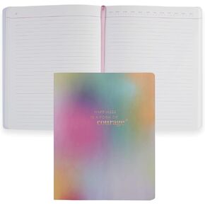Erin Condren Perfect-Bound Paperback Notebook, Lined Layout with 80 Lb. Paper, Metallic Colorblends Cover, Lined Journal, Perfect-Bound Notebook