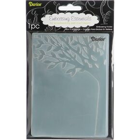 Darice 1218-40 Leafy Tree Trunk Embossing Folder, 4.25 by 5.75-Inch