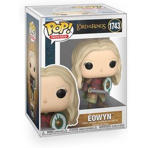 Movies: Lord of The Rings - Battle Eowyn Vinyl Figure Collectibles Bundle with Compatible Funko Pop Box Protector