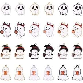 32 Pcs Mixed Color Butterfly Charm Pendants for Jewelry Making