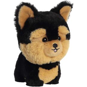 Aurora® Playful Teddy Pets™ Yorkie Stuffed Animal - Unique Design - Endless Play - Black 6.5 Inches