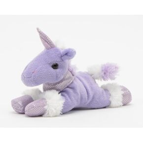 Unipak 1122UPR Handful Purple Unicorn Plush Figure Toy, 6-inch Length
