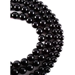 RayLineDo® 48Pcs 8mm Natural Light Green Jade Stone Round Beads Loose Beads Wholesale for Jewelry Making