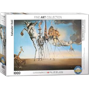 EuroGraphics Salvador Dalí The Temptation of St. Anthony Puzzle (1000 Piece) , White