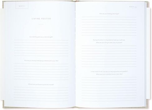 Promptly Journals, My Grief Journal: A Healing Journey (Wheat, Linen) | Guided Journal for Grief | Grief and Loss Journal | Grief Journal for Mental Health in Saudi Arabia