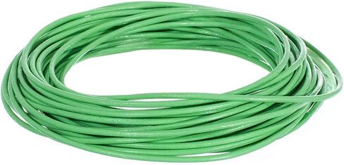 3 mm Natural Round Leather Cord - 25 Yards - Perfect for Crafts, DIY, Jewelry, and More! in Saudi Arabia