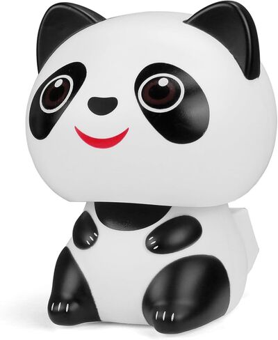 YGMONER Car Dashboard Nodding Panda Dancer Solar Powered Bobble Head Decorations Auto Interior Decor - Matte (Panda) in Saudi Arabia