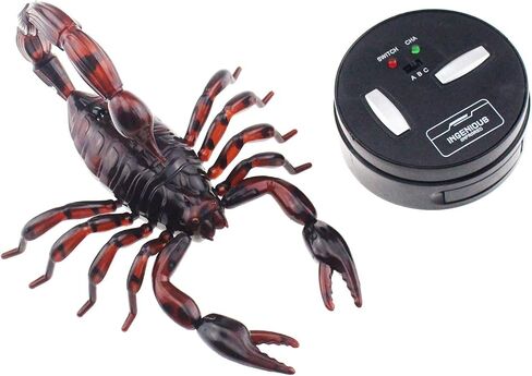 Tipmant Realistic RC Scorpion Remote Control Animal Vehicle Car Electric Scary Toy Halloween Kids Birthday Gift in Saudi Arabia