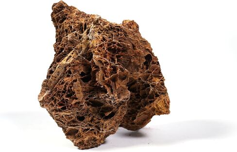 LANDEN Maple Leaves Stone Natural Rocks (18lbs, 3~9 inches,9pcs) for Aquarium, Paludarium, Terrariums, Decorative of Forest Creeks, lakesides, and Streams in Saudi Arabia