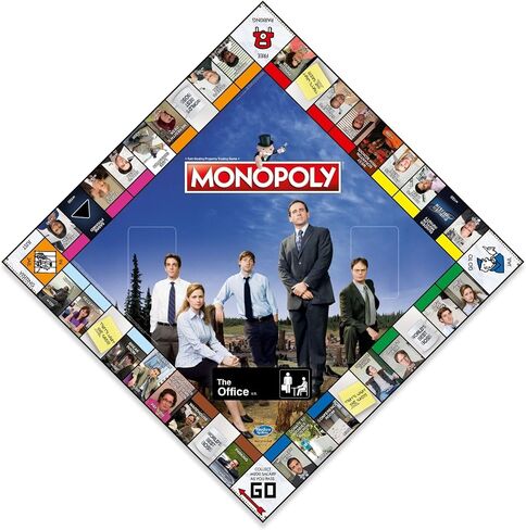 Winning Moves The Office Monopoly Board Game, 2-6 Players, Ages 14+ in Kuwait