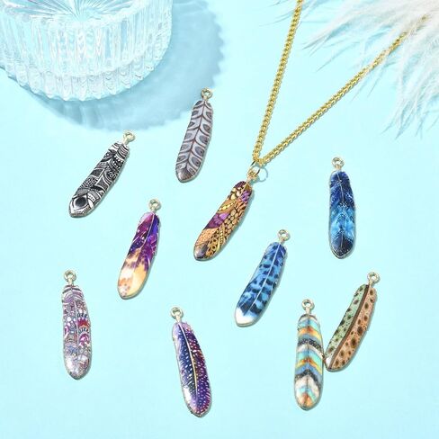 Stiesy 40 Pcs Mixed Enamel Egg Charms Colorful Printed Eggshell Charm Pendant Easter Egg Bracelet Charms for Jewelry Making Crafting DIY Necklace Earring Xmas Presents in Saudi Arabia