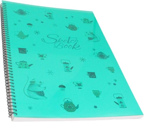 A4 PVC Flexible Plastic Sheets, 10Pcs 0.3mm Thick A4 Size, Transparent DIY Crafts Film(Blue) in Saudi Arabia