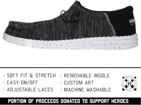 Howitzer Men's Slip-On Shoes We The People Patriot Sneakers with Camo Print Footwear in Saudi Arabia