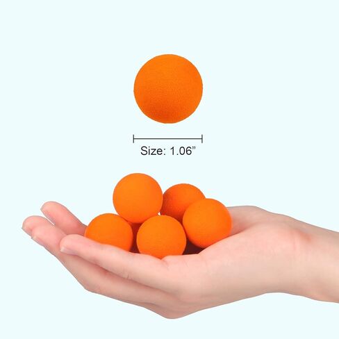 كرات الرغوة DX DA XIN 40 قطعة للهواء بندقية POPPER PUNS PUNS BULLETS TOYS FOAM FOAM PLASTERS استبدال كرة الرصاصة الرغوية كرات إضافية in Kuwait