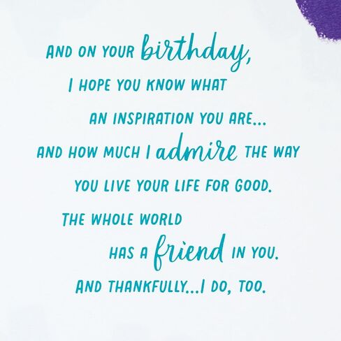 Hallmark Birthday Card for Friend (Special Bond) in Kuwait