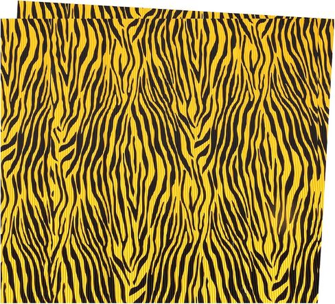 Rebower Corrugated Cardboard Paper Sheets, Corrugated Paper Cardboard Inserts [for Craft and DIY Projects] - 20x27 Inch/Leopard Yellow/2 Pcs in Kuwait