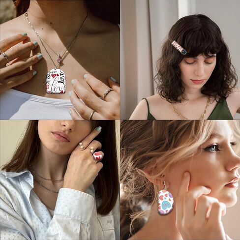 OLYCRAFT Datura Flower Transfer Paper 4 Design 24 Pcs Transfer Paper for Polymer Vintage Pattern Polymer Clay Transfer Sheets Floral Small Transfer Paper for Clay Earrings Jewelry Making in Kuwait