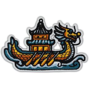 Hatted Duck Patch, Iron On/Sew On Patch Applique, Funny Meme Embroidery Patch for Clothing Jeans Jackets Backpacks Hats Shirts - DIY Cool Patch Badges