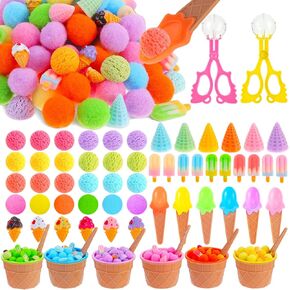 236 Pcs Space Sensory Bin Filler The Outer Space Astronauts Sensory Bin Item Fine Motor Toys Counting Sorting Astronauts Toys Preschool Toddler Counting Toys for Preschool Education Activities