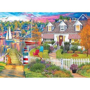 RoseArt - My Happy Place - Charles Harbor - 1000 Piece Jigsaw Puzzle for Adults