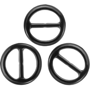 PATIKIL Resin Scarf Ring Clip, Circle Round Scarf Buckles for Woman Silk Scarf, Loose T-shirt, Decor