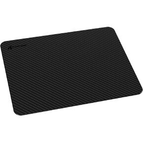 Attack Shark CM04 Carbon Fiber Gaming Mouse Mat,Esports Mouse Pad G240,Smooth Glide Feeling with Steady Control,Waterproof,Non-Slip Rubber Base, Stitched Edge, Gamer Office Home (14" x 11")