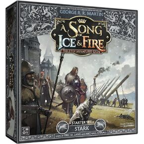 CMON A Song of Ice & Fire Tabletop Miniatures Game Stark Starter Set | Strategy Game for Teens and Adults | Ages 14+ | 2+ Players | Average Playtime 45-60 Minutes | Made by CMON