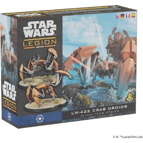 Star Wars: Legion LM-432 Crab Droid Unit Expansion - Tabletop Miniatures Game, Strategy Game for Kids and Adults, Ages 14+, 2 Players, 3 Hour Playtime, Made by Atomic Mass Games
