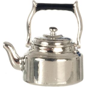 Dollhouse Miniature 1:12 Scale Silver TEA POT #G8197