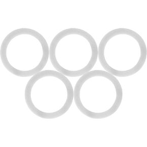 5PCS Badge Moldes Gasket, Circle Cutter Button Maker Machine Gasket Badge Machine Gasket Badge Machine Die Matching Replacement Spacer Auxiliary Tool (32MM)