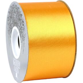 McGinley Mills 2.5 "W acetate Satin Ribbon ، Gold ، 50 Yard Procl