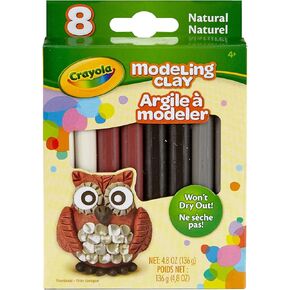 طين النمذجة Crayola ، ألوان طبيعية ، هدية للأطفال ، 0.6 أوقية (57-0314) in Kuwait