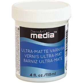 Deco 79 Media Varnish, 4-Ounce, Ultra Matte