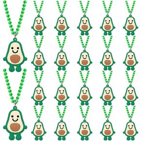 24 Pack Banana Necklace Party Favors for Fruit Themed Baby Shower, Birthday Party Goodie Bag Fillers，School Carnival Rewards, Photography Props, Home Decorations, Classroom Prize