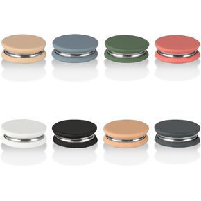 8Pcs Hijab Magnetic Pins, Multi-Purpose Strong Magnets Hijab Pins, Pinless Scarf Magnetic Pin, Colorful Brooch Small Magnetic Scarf Clasp for Women Clothes Hijabs Scarves(Matte)
