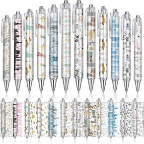 24 Pcs Travel Souvenirs Pens New York City Souvenirs NYC Italy Travel Gift Texas Souvenir USA Themed Ballpoint Pens NYC City Gift for Office Traveler(New York)