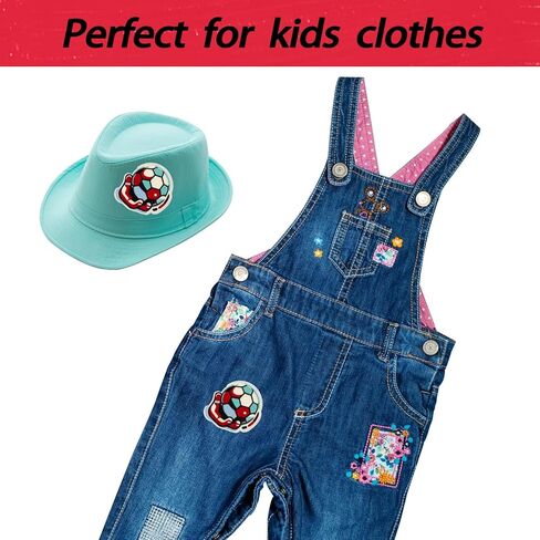 Hatted Duck Patch, Iron On/Sew On Patch Applique, Funny Meme Embroidery Patch for Clothing Jeans Jackets Backpacks Hats Shirts - DIY Cool Patch Badges in Kuwait