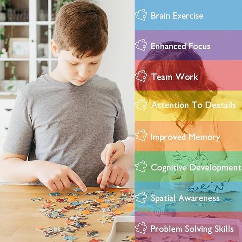 Puzzles for Adults Jigsaw 500 Piece Cinque Terre Natural Scene Sunset Modern Landscape for Family Fun Games Challenging Puzzle 20" x 14.5" in Saudi Arabia