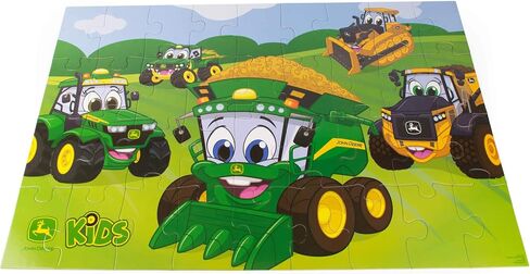 John Deere Farm Kids Floor Puzzle - Kids Puzzle with Large Durable Pieces - Farm Themed Toddler Learning Toys - Farm Toys and Kid Puzzles - 36 Piece - Kids Puzzles Ages 3 Years and Up in Kuwait