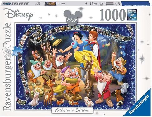 Ravensburger Disney Snow White Collector's Edition Puzzle | 1000 Unique Pieces | Softclick Technology Ensures Precise Fit | Ideal for Adults and Kids Aged 12+ in Kuwait
