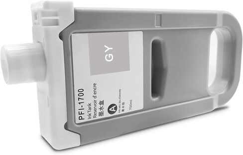 PFI-1700 PBK (Photo Black) 700ml أصباغ خرطوشة الحبر لـ Canon ImagePrograf Pro Series Pro2000 2100 Pro 4000s 4100 6000s 6100 6100S 4100S in Kuwait