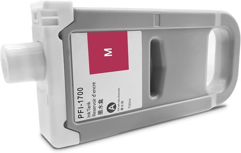 PFI-1700 PBK (Photo Black) 700ml أصباغ خرطوشة الحبر لـ Canon ImagePrograf Pro Series Pro2000 2100 Pro 4000s 4100 6000s 6100 6100S 4100S in Kuwait