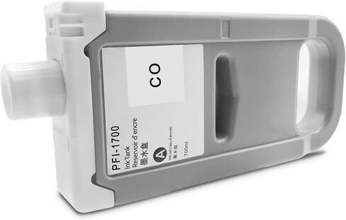 PFI-1700 PBK (Photo Black) 700ml أصباغ خرطوشة الحبر لـ Canon ImagePrograf Pro Series Pro2000 2100 Pro 4000s 4100 6000s 6100 6100S 4100S in Kuwait
