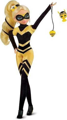 Bandai Miraculous Ladybug و Cat Noir Toys Cat Noir Fashion Doll | مفصلية 26 سم Cat Noir Doll مع الملحقات Kwami | Adrien Superhero Cat Noir Range Dolls Dolls in Kuwait