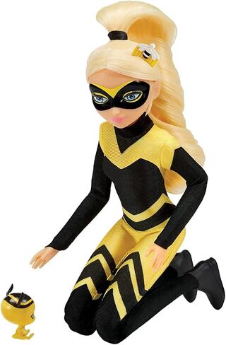 Bandai Miraculous Ladybug و Cat Noir Toys Cat Noir Fashion Doll | مفصلية 26 سم Cat Noir Doll مع الملحقات Kwami | Adrien Superhero Cat Noir Range Dolls Dolls in Kuwait