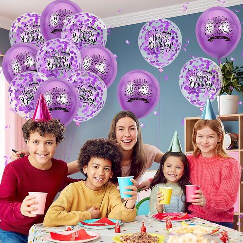 البالونات عيد ميلاد سعيد برتقالي 18 مساءً عيد ميلاد البالونات اللاتكس النحلال in Kuwait