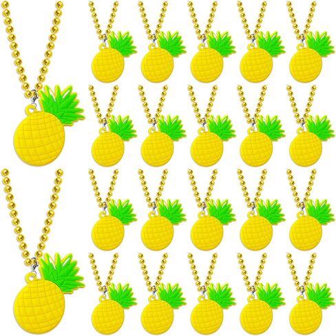 24 Pack Banana Necklace Party Favors for Fruit Themed Baby Shower, Birthday Party Goodie Bag Fillers，School Carnival Rewards, Photography Props, Home Decorations, Classroom Prize in Saudi Arabia