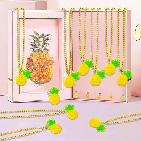24 Pack Banana Necklace Party Favors for Fruit Themed Baby Shower, Birthday Party Goodie Bag Fillers，School Carnival Rewards, Photography Props, Home Decorations, Classroom Prize in Saudi Arabia